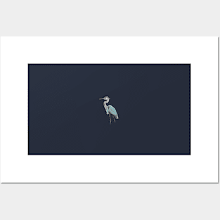 Great Blue Heron Posters and Art